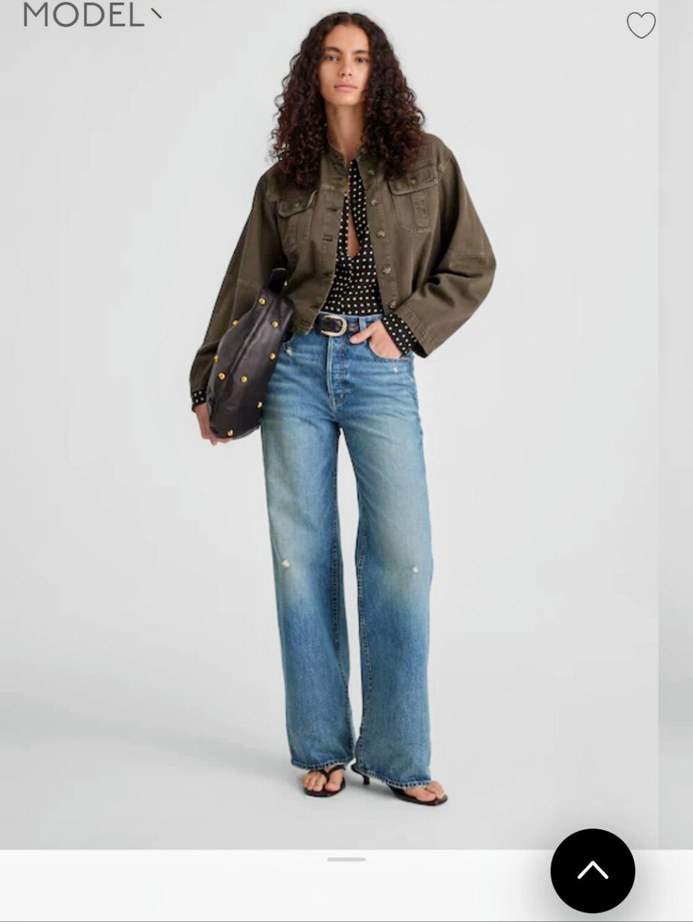 NWT Madewell Low Slung Baggy Jeans